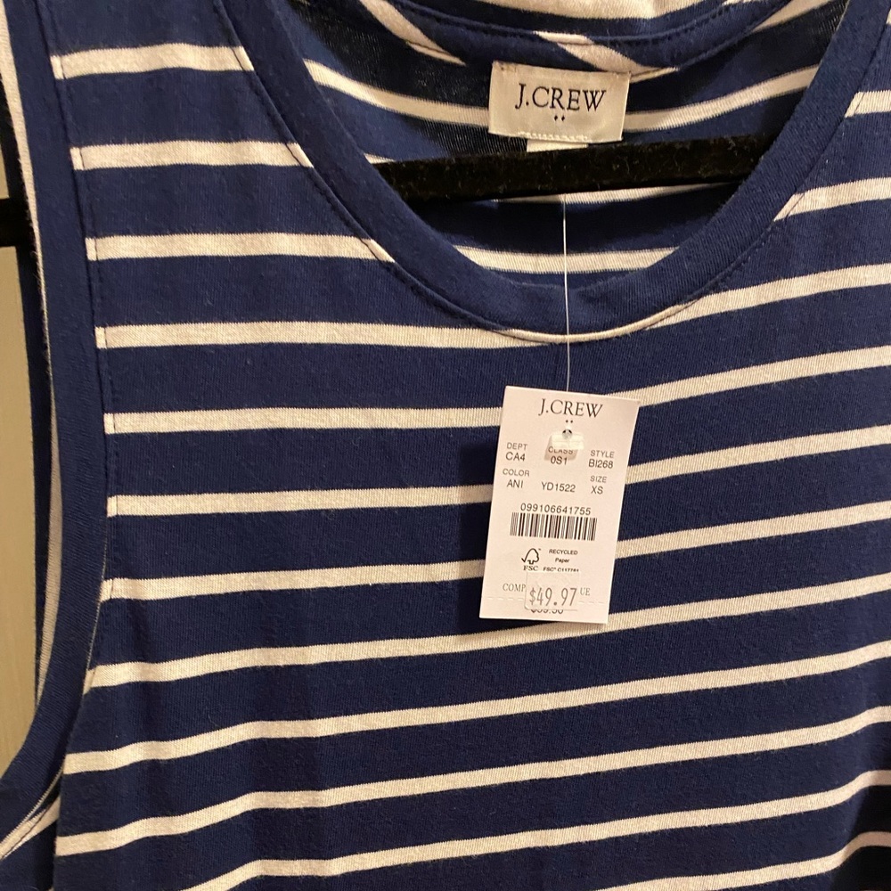 J. Crew brand new striped dress! - Picture 2 of 4